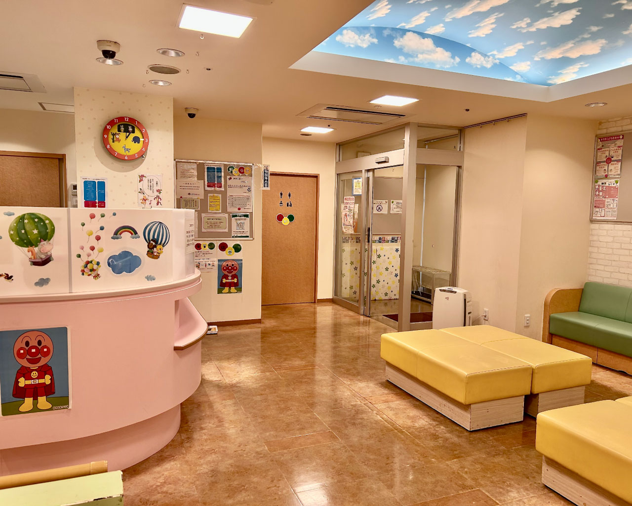 別角度の待合室